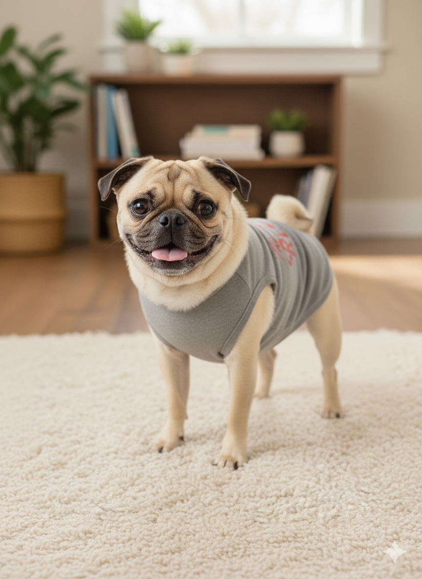 The Ruff Life Dog T-Shirt – Comfy Everyday Tee for Stylish Pups
