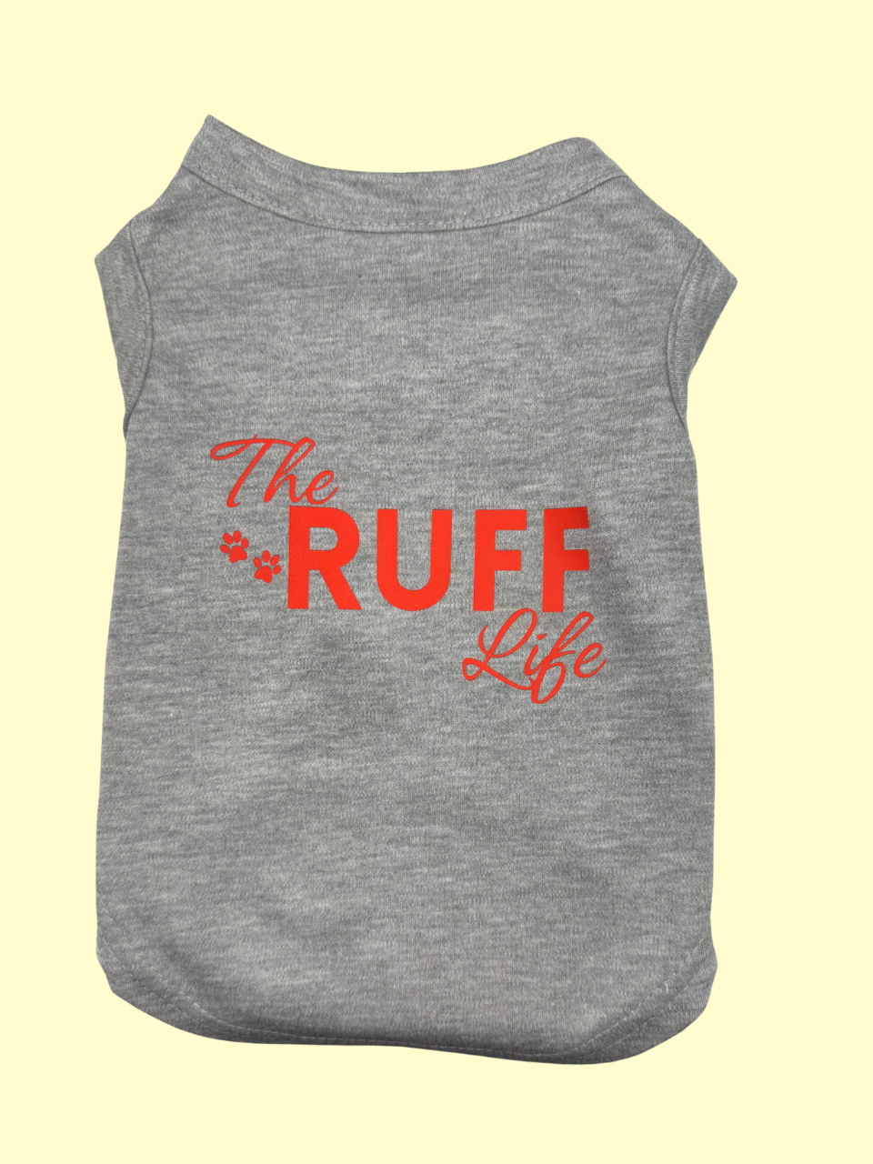 The Ruff Life Dog T-Shirt – Comfy Everyday Tee for Stylish Pups