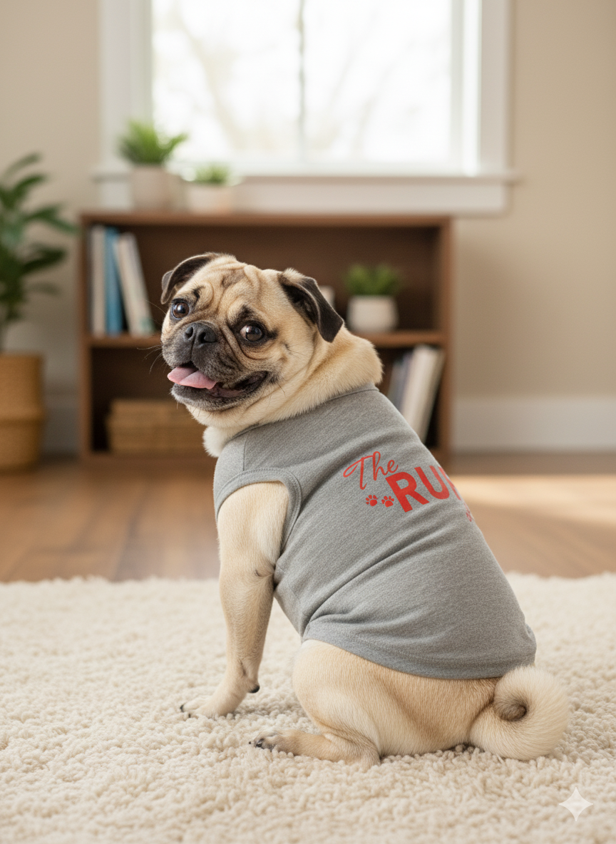 The Ruff Life Dog T-Shirt – Comfy Everyday Tee for Stylish Pups