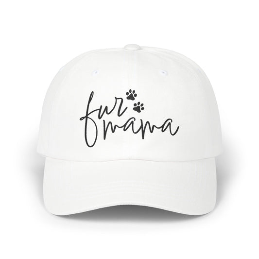 Fur Mama Cap | Dog Lover's Baseball Cap, Gift for Pet Owners, Custom Embroidered Hat, Fun Accessories, Casual Everyday Wear