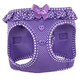 Paisley Purple Polka Dot - American River Choke Free Dog Harness